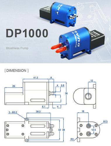 Dual Sky DP1000 Brushless Smoke pump
